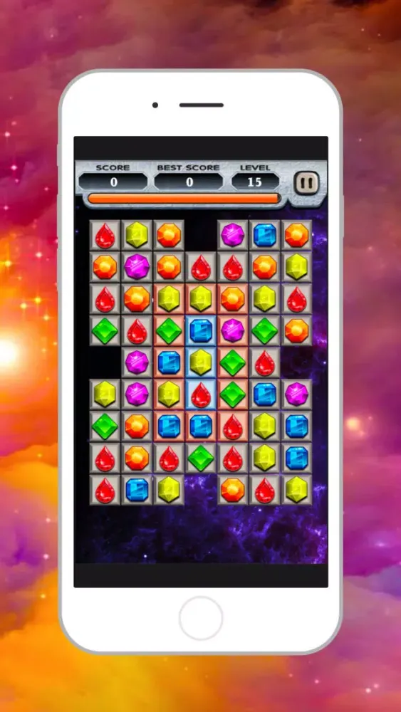 Jewelry Games Match Puzzle应用截图