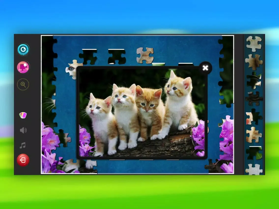 Captures d'écran de Jigsaw Picture Puzzle HD Games iPad 