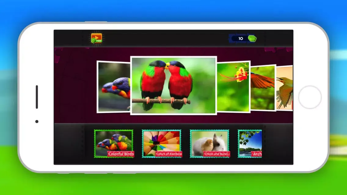 Captures d'écran de Jigsaw Picture Puzzle HD Games