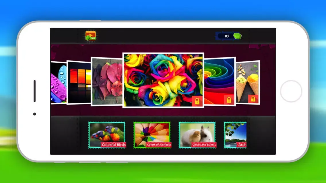 Captures d'écran de Jigsaw Picture Puzzle HD Games