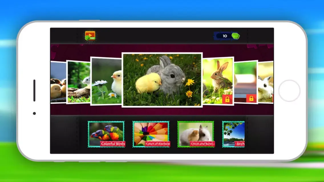 Captures d'écran de Jigsaw Picture Puzzle HD Games