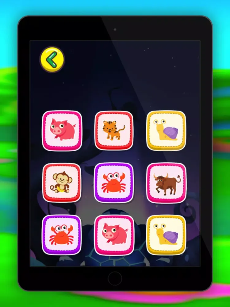 Скриншоты Candy Monster Learn English iPad 