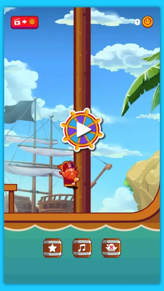 Capturas de tela do Pirates Climb Up