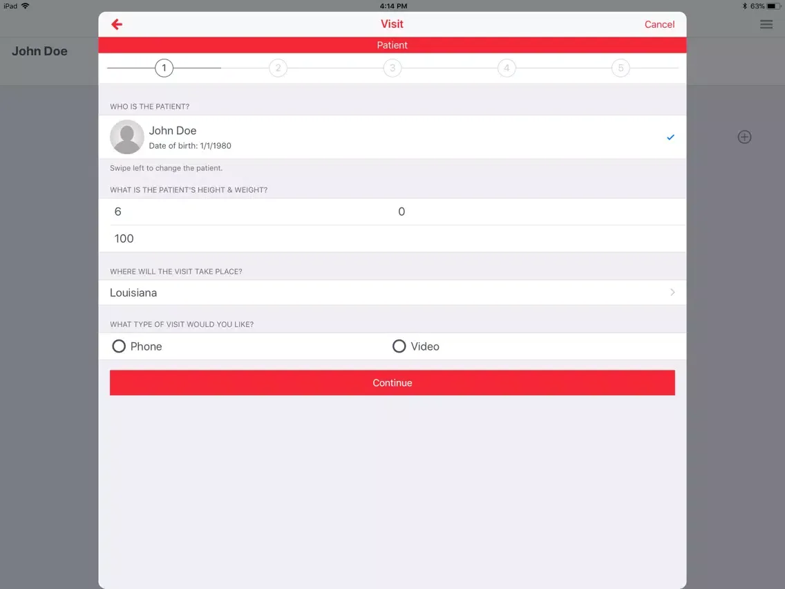 Ready Responders Virtual Visit iPad  स्क्रीनशॉट