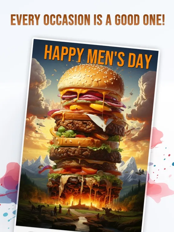 Tangkapan layar Greeting Cards with Wishes iPad 