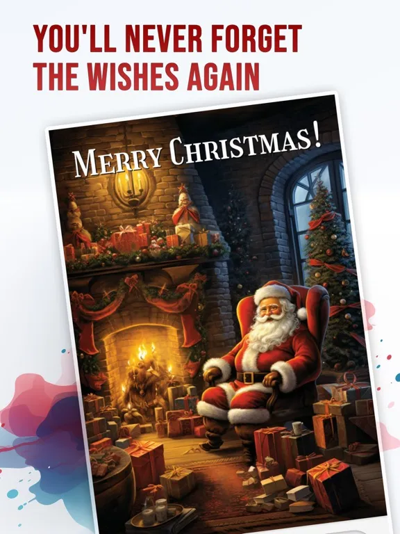 Tangkapan layar Greeting Cards with Wishes iPad 