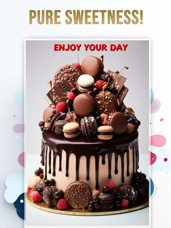 Tangkapan layar Greeting Cards with Wishes iPad 