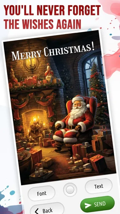 Tangkapan layar Greeting Cards with Wishes
