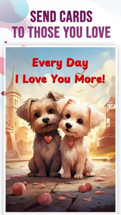 Tangkapan layar Greeting Cards with Wishes
