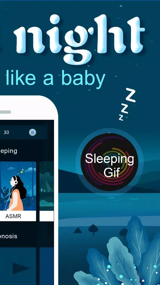 Hypnosis: help sleep fast スクリーンショット