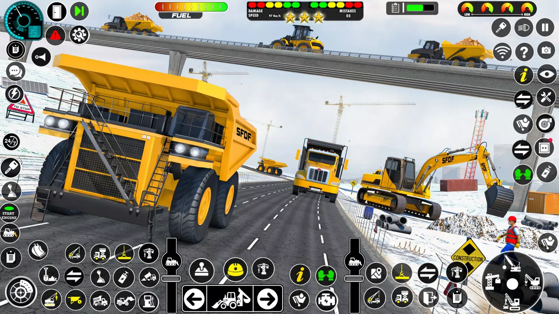 City Construction: Snow Games Screenshots