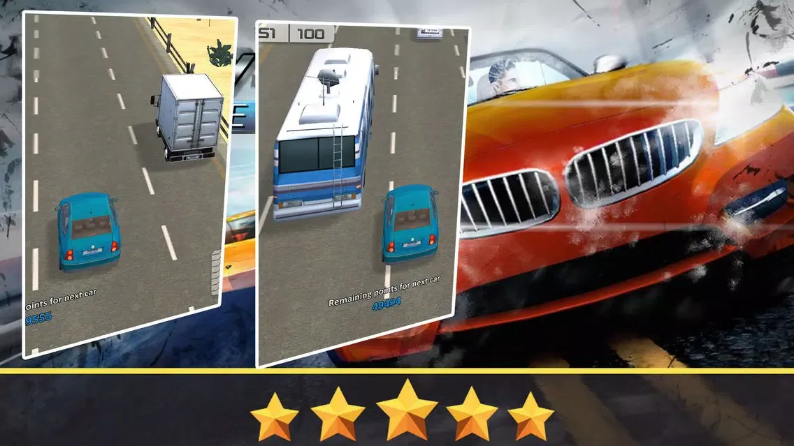 Capturas de tela do Speed Road Driving