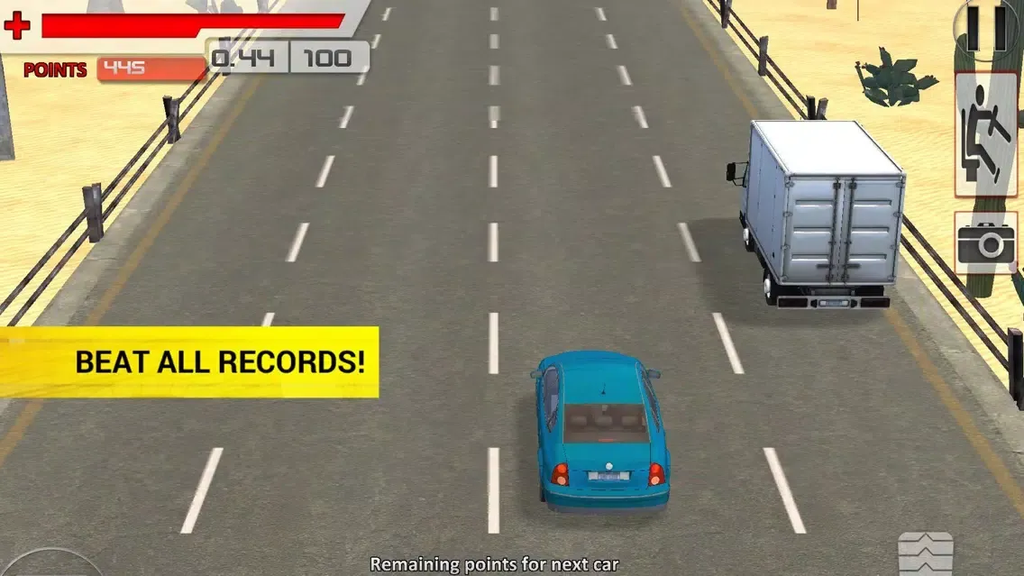 Capturas de tela do Speed Road Driving