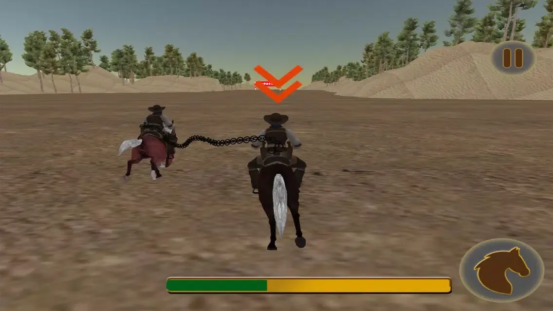 Real Chained Horse Race سکرین شاٹس