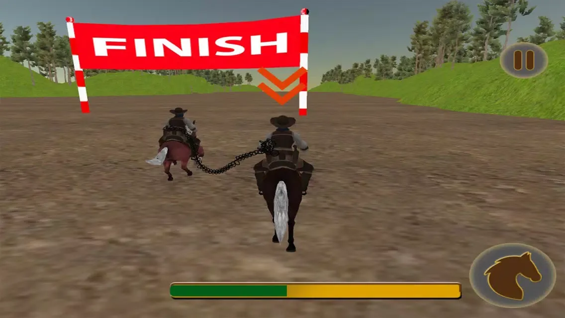 Real Chained Horse Race سکرین شاٹس