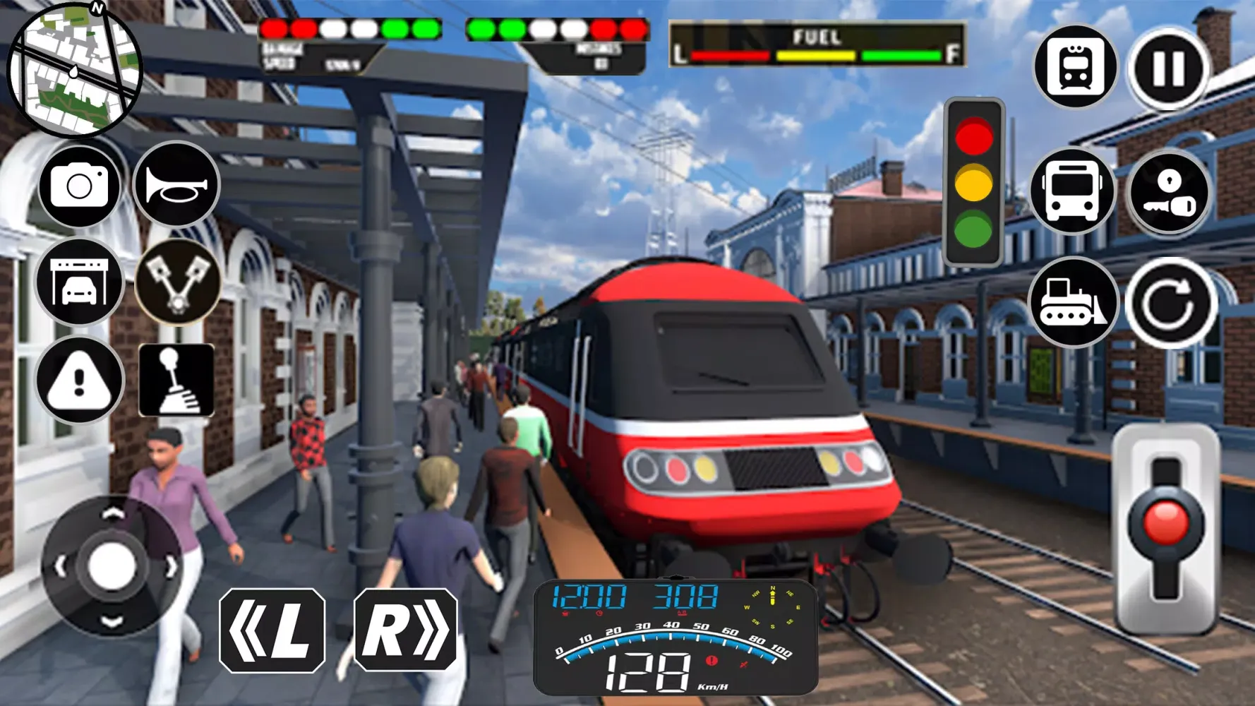 تصاویر City Train Driver Simulator 3D