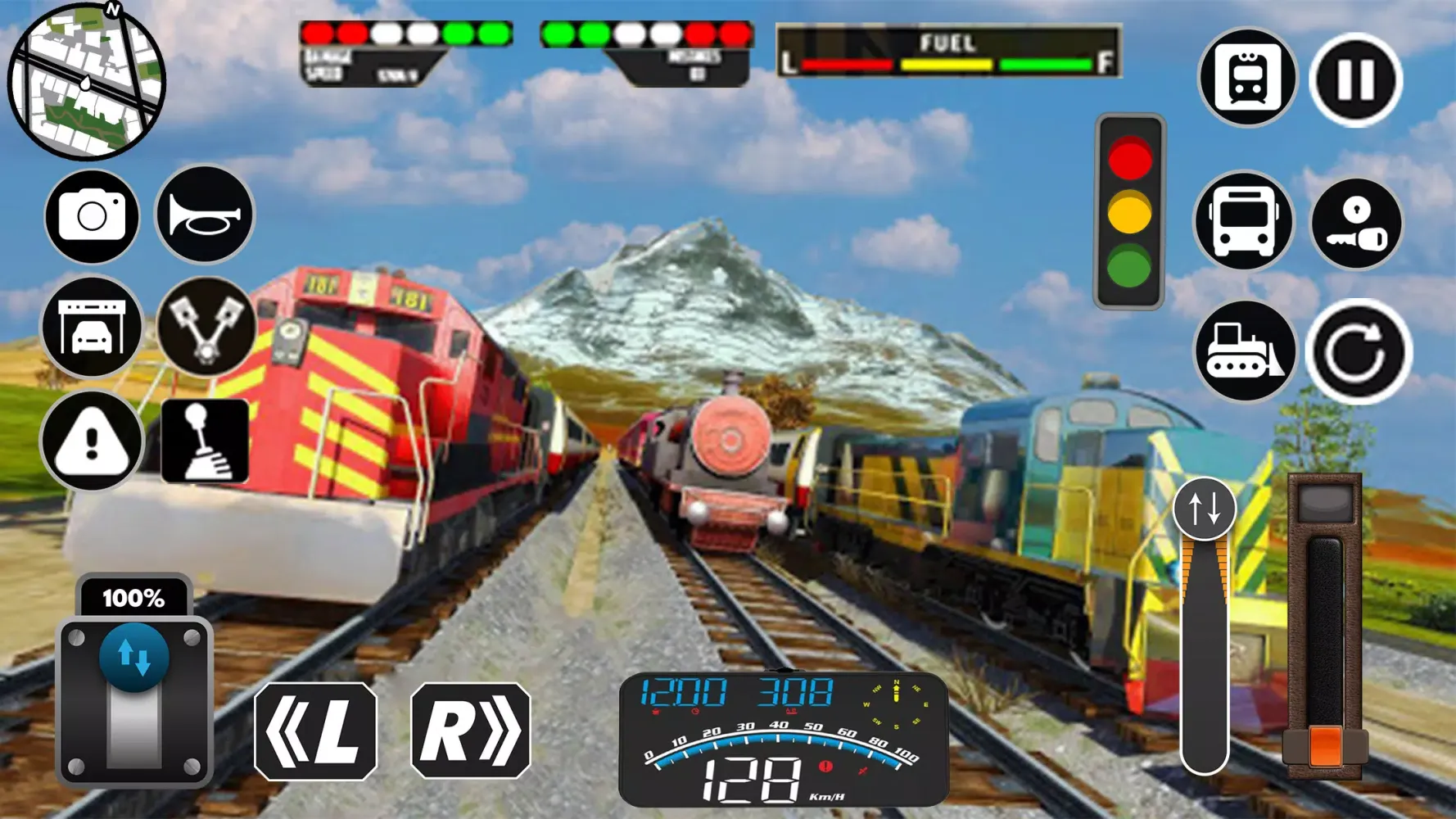 تصاویر City Train Driver Simulator 3D