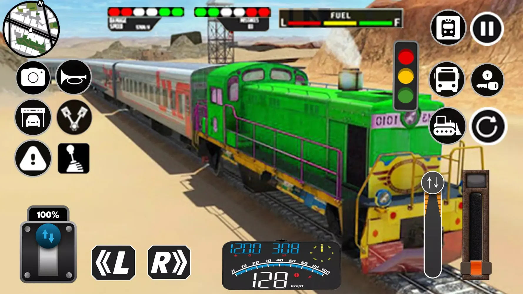 تصاویر City Train Driver Simulator 3D