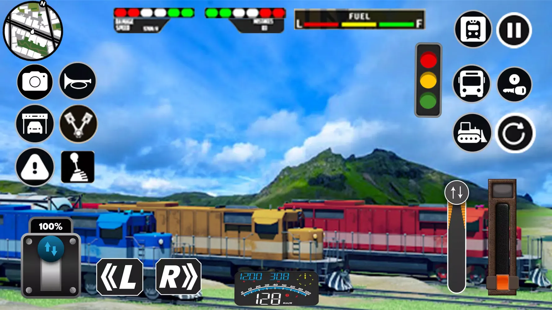 تصاویر City Train Driver Simulator 3D