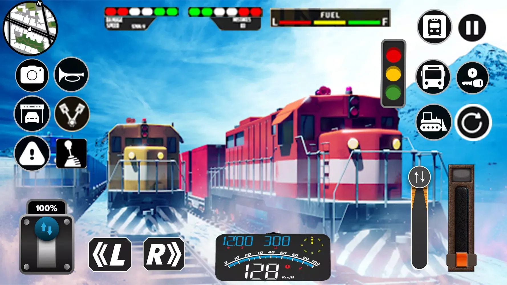 تصاویر City Train Driver Simulator 3D