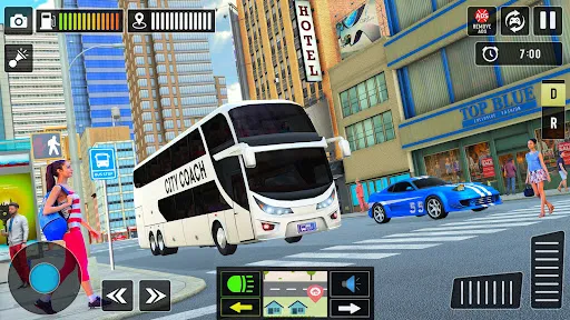 Real Coach Bus Simulator Games应用截图