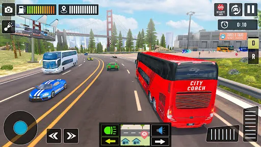 Real Coach Bus Simulator Games应用截图