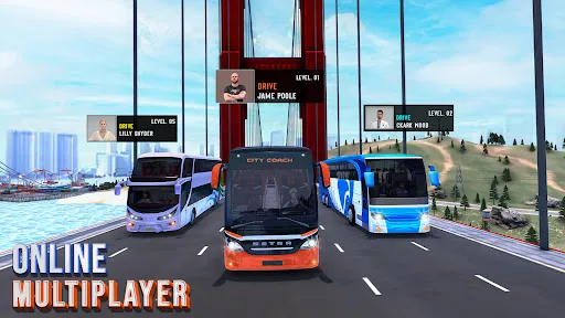 Real Coach Bus Simulator Games应用截图