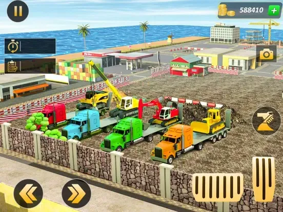 Capturas de tela do Real Construction Simulator 3D iPad 