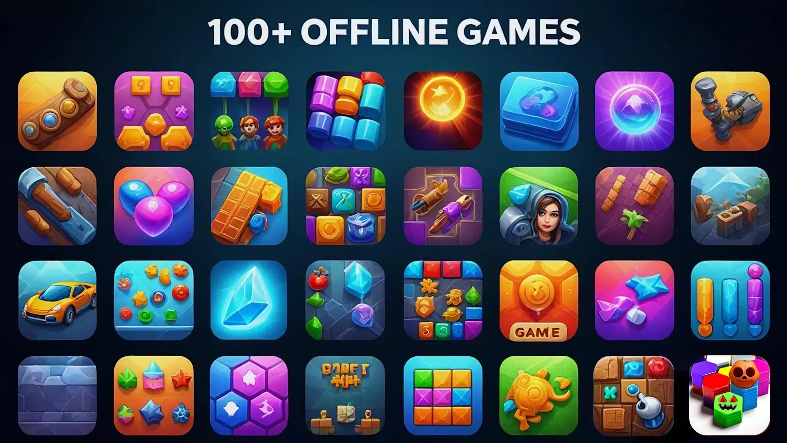 Relaxing Offline Games-No Wifi スクリーンショット