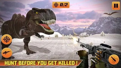 Tangkapan layar Deadly Dinosaur Hunting Game