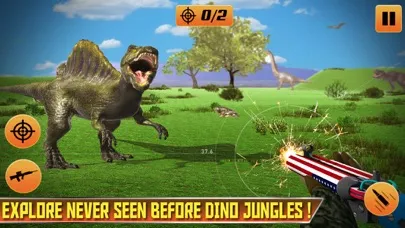Tangkapan layar Deadly Dinosaur Hunting Game
