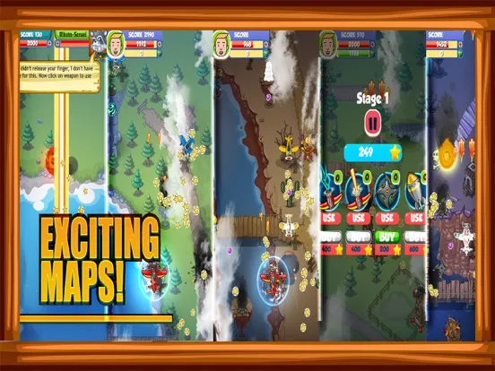 Real Epic Air Combat iPad  Screenshots