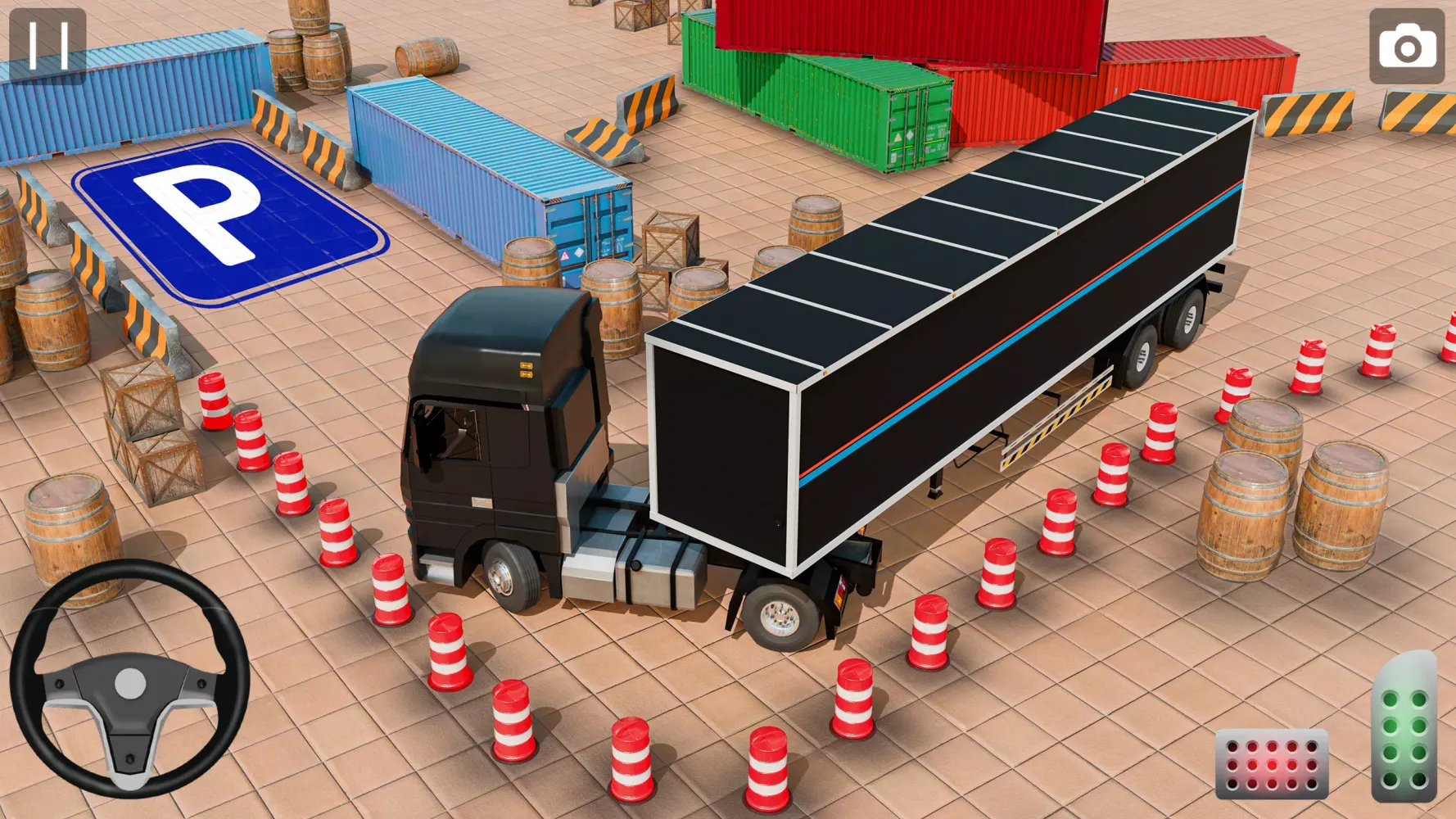 Capturas de pantalla de Real Euro Truck Parking Games