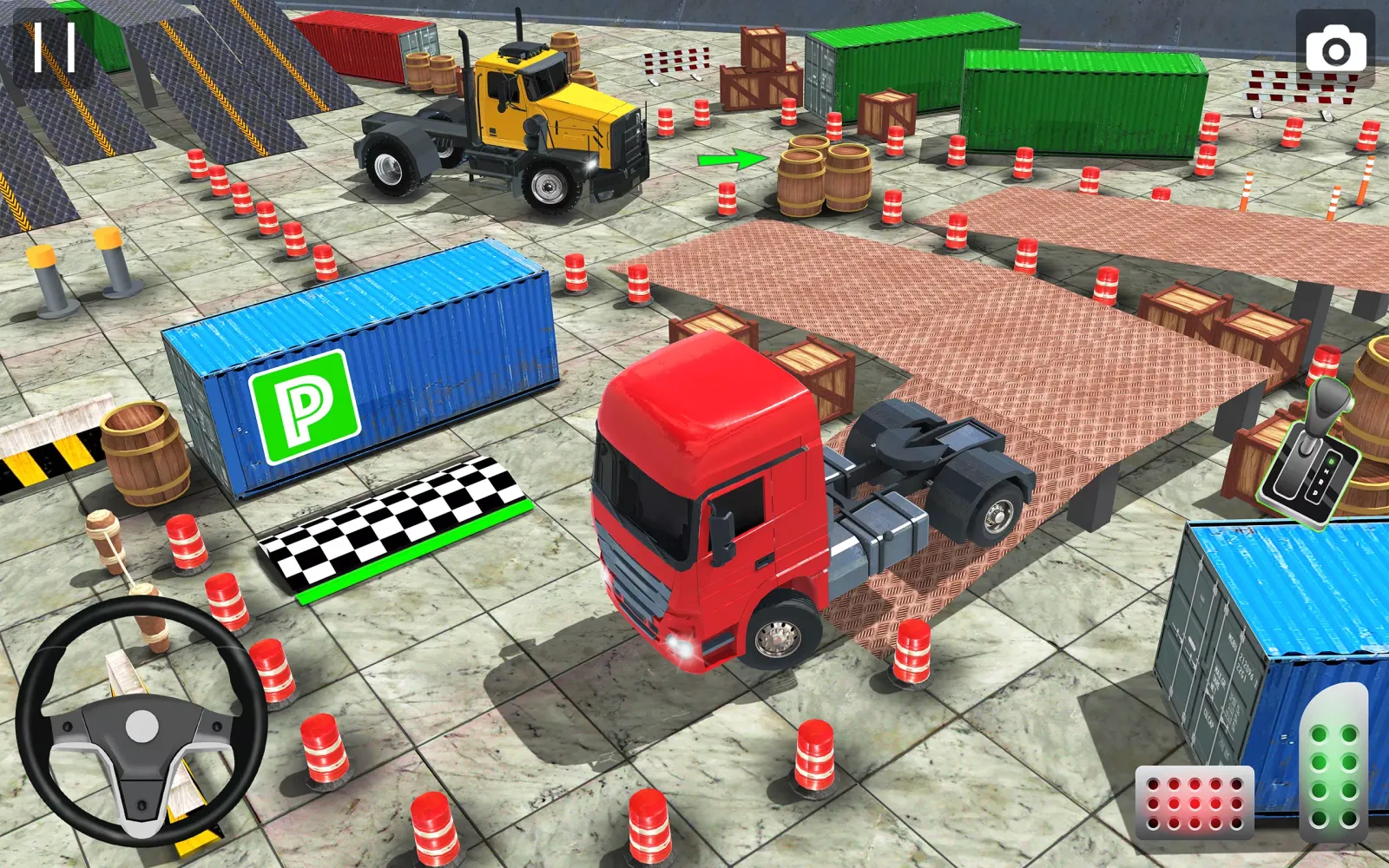 Capturas de pantalla de Real Euro Truck Parking Games