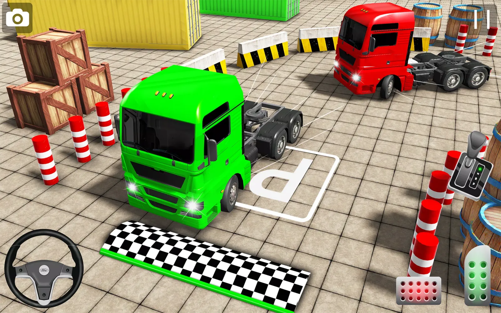 Capturas de pantalla de Real Euro Truck Parking Games