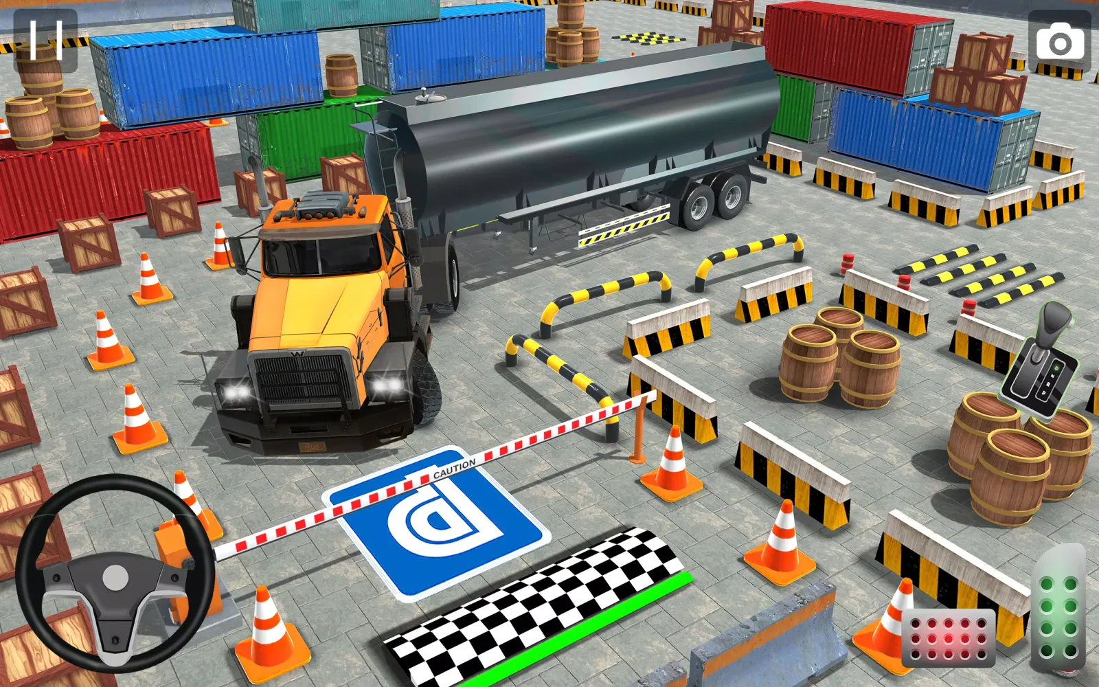 Capturas de pantalla de Real Euro Truck Parking Games