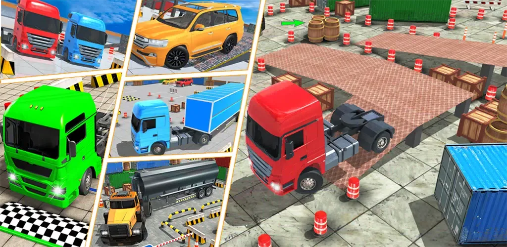Capturas de pantalla de Real Euro Truck Parking Games