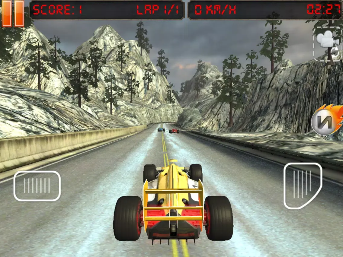Snow Hill Auto Racing Car Game iPad  Ekran Görüntüleri