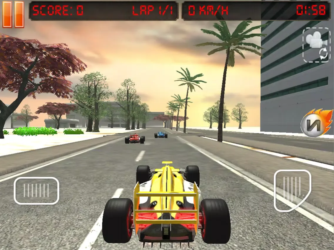 Snow Hill Auto Racing Car Game iPad  Ekran Görüntüleri
