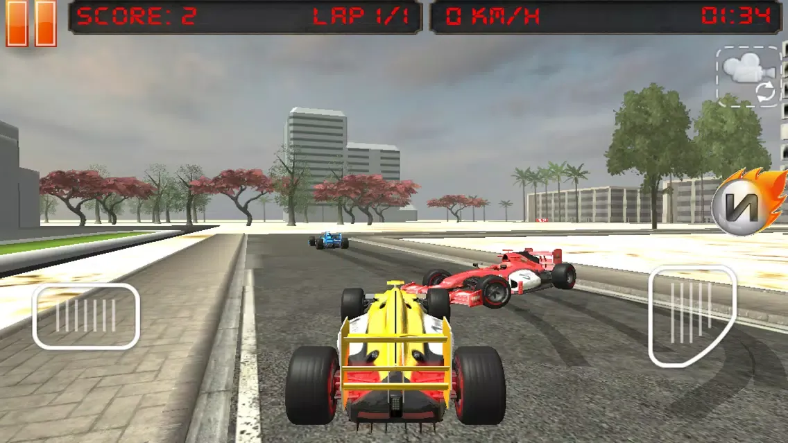 Snow Hill Auto Racing Car Game Ekran Görüntüleri