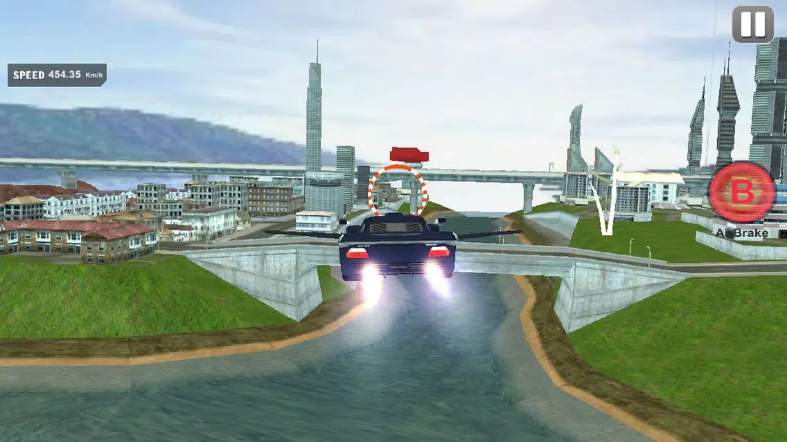 Real Flying Car Drive Ekran Görüntüleri