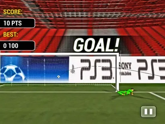 Soccer Challenge Penalty 2018 iPad 应用截图