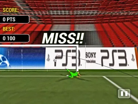 Soccer Challenge Penalty 2018 iPad 应用截图