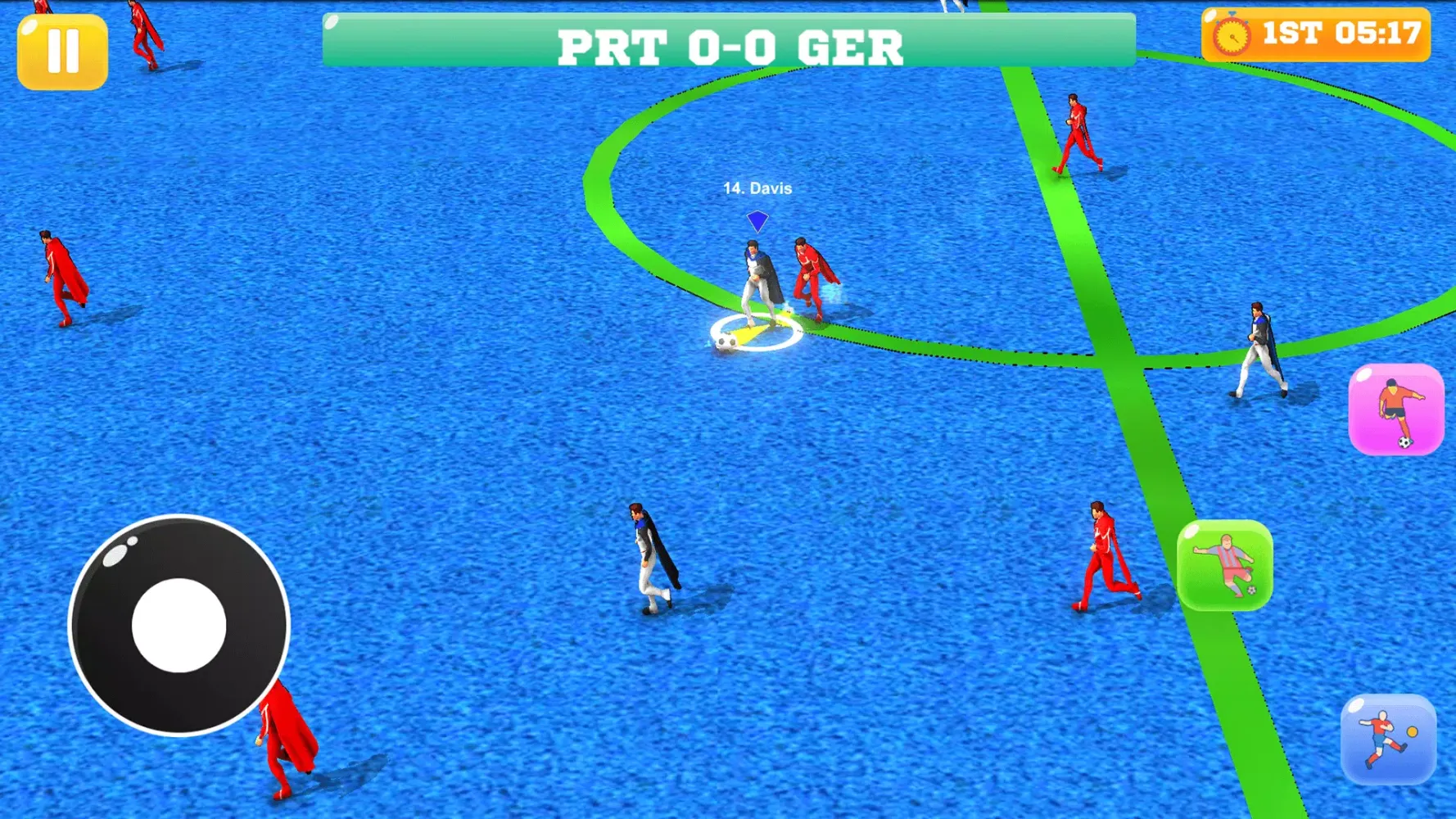 Football Superhero Soccer Game Screenshots