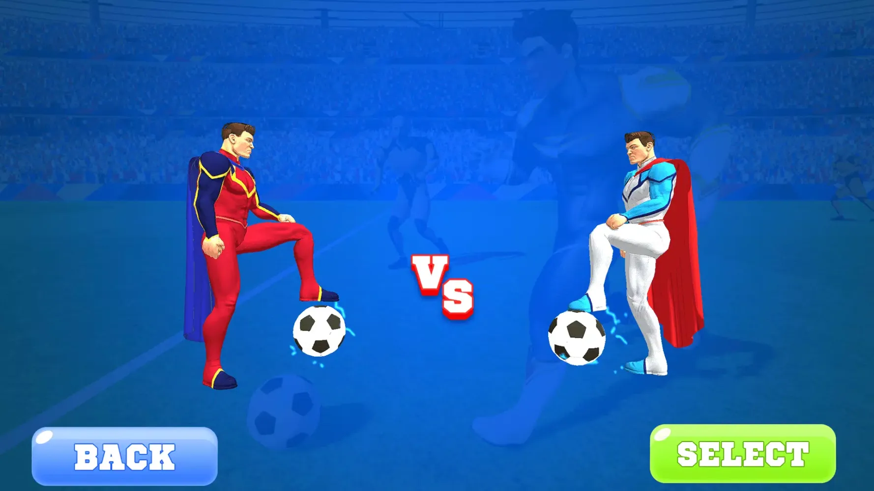 Football Superhero Soccer Game Screenshots