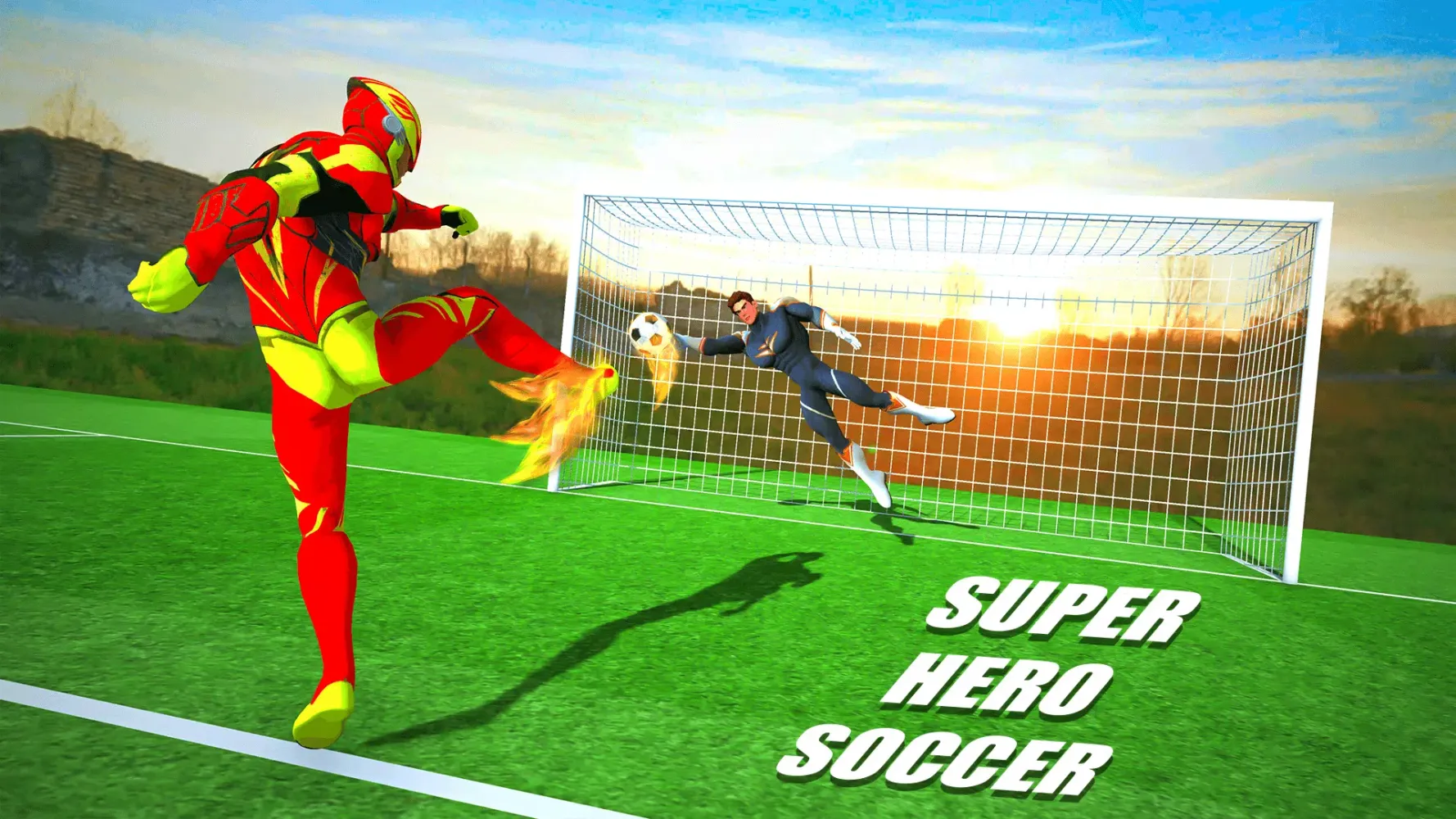 Football Superhero Soccer Game Screenshots