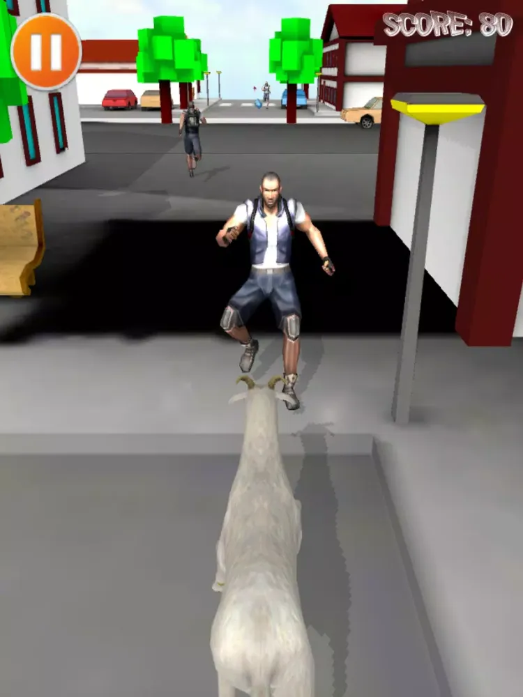 Screenshot di Goat Run & Chase The Theif Simulator iPad 