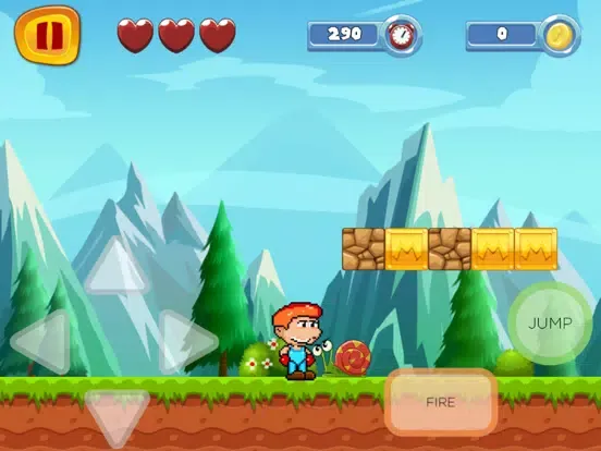 Capturas de tela do Super Pixel Fun Run Racing Man iPad 