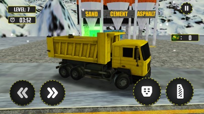 ภาพหน้าจอของ Snow Excavator Driving 3D