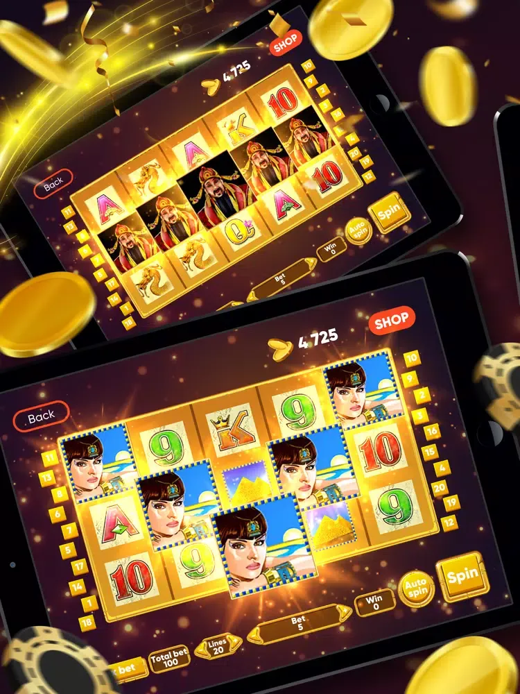 Capturas de tela do Real Pokies iPad 